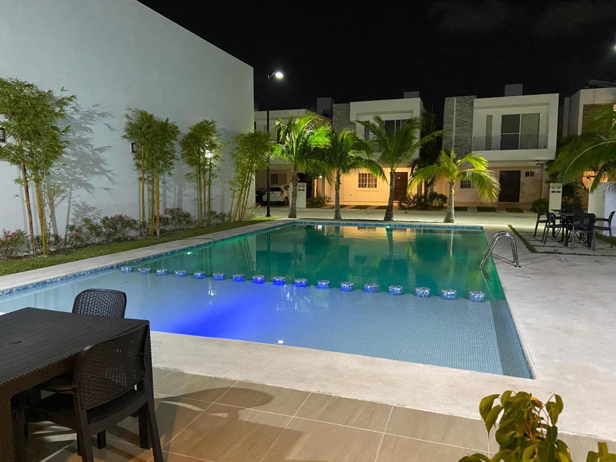 Casa Rosa Smart House Villa Playa del Carmen Bagian luar foto